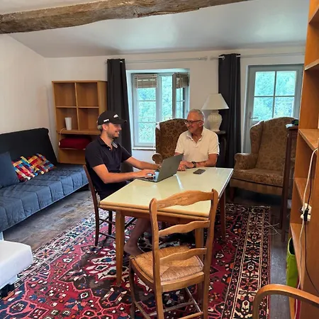 Quarto em Acomodações Particulares Dortoir Chez Elisabeth Saint-Sernin-sur-Rance
